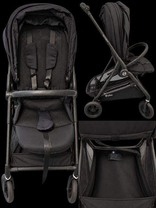 Carucior Cybex Melio Carbon + landou