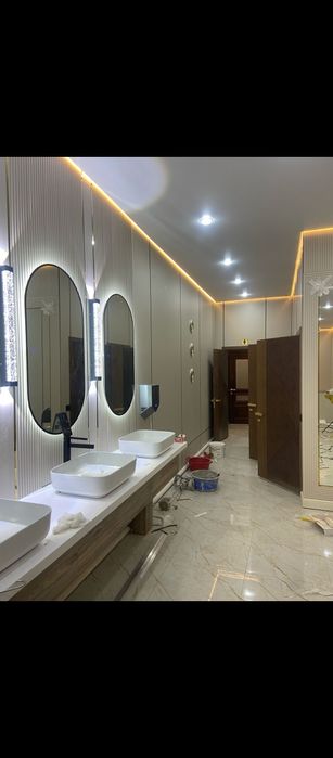 Штукатурка.Кафель.Левкас.Обой.