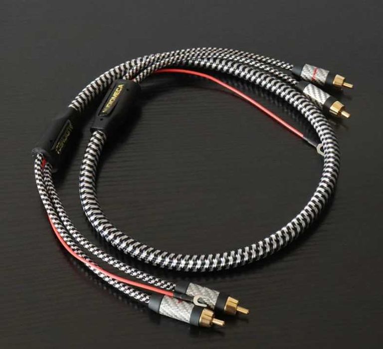 Аудиокабель Audiomeca C3 для виниловых проигрывателей с заземлением