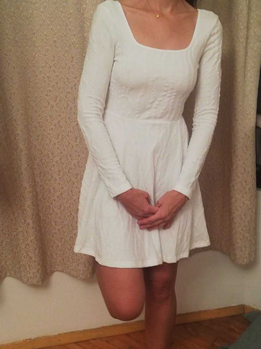 Бяла рокля Шейн ( Shein ) Нова L