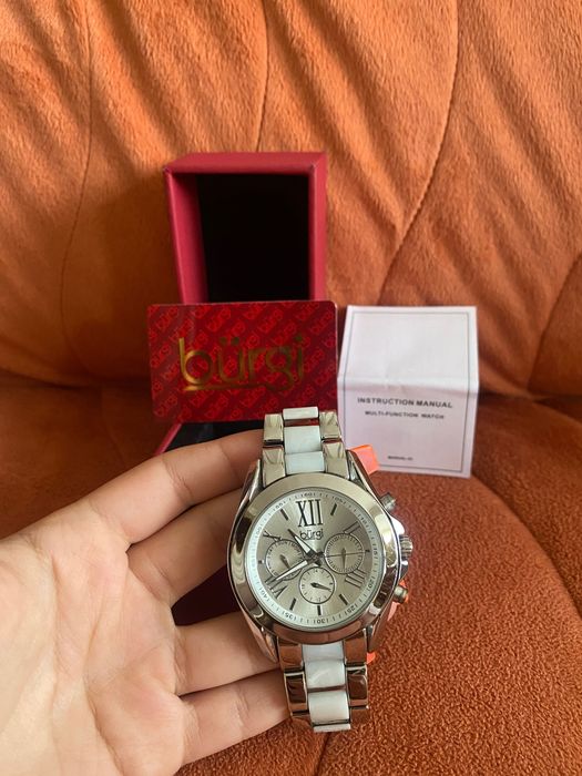 Часовник - стоманен Burgi