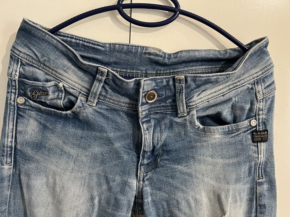 Blugi regular / Skinny fit dama G-Star Raw marime 29 talie/ 34 lungime