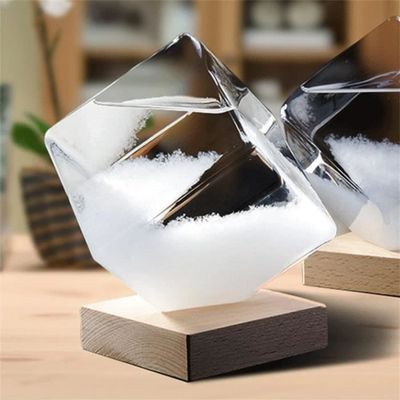 Бутилка за метеорологична станция Storm Glass Cubic Crystal Weather