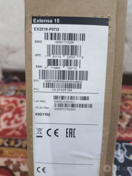 Acer Extensa 15 Noutbuk arzon noutbuk kamyuter