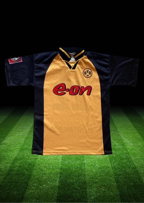Тениска за Футбол BVB Dortmund Amoroso 22 ретро 2001/03