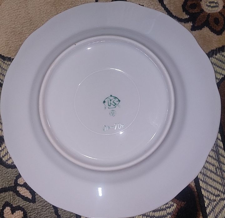 Тарелки советские