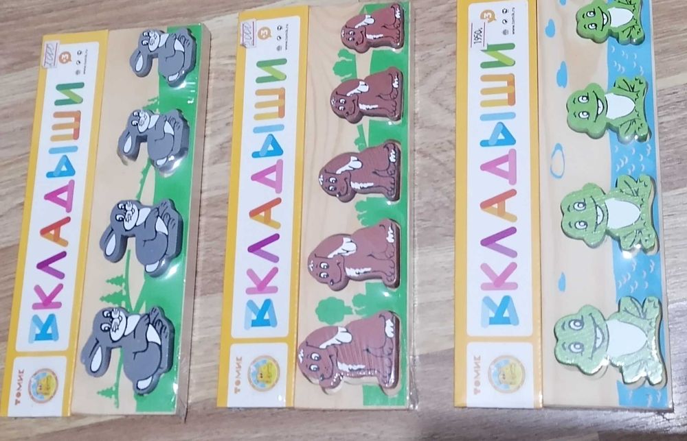 развивающие игрушки из дерева