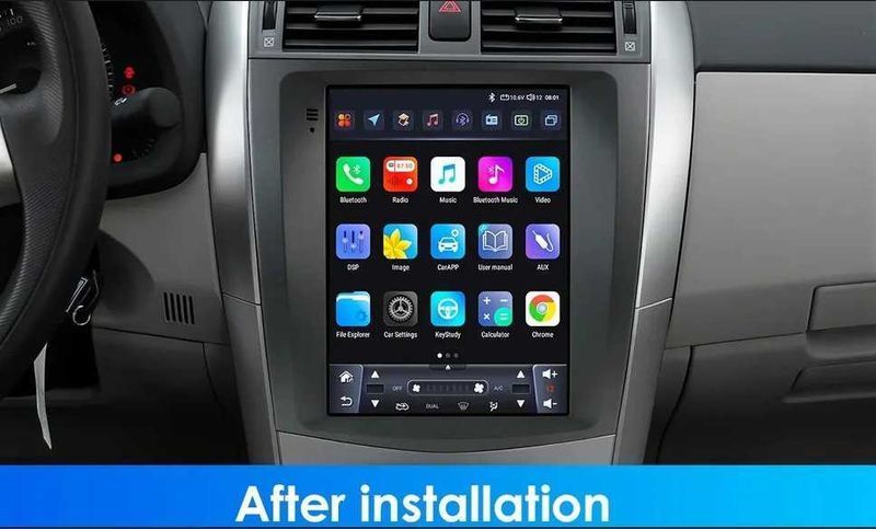 Toyota Corolla E140 E150 2006 - 2013 Мултимедия с НАВИГАЦИЯ АНДРОИД