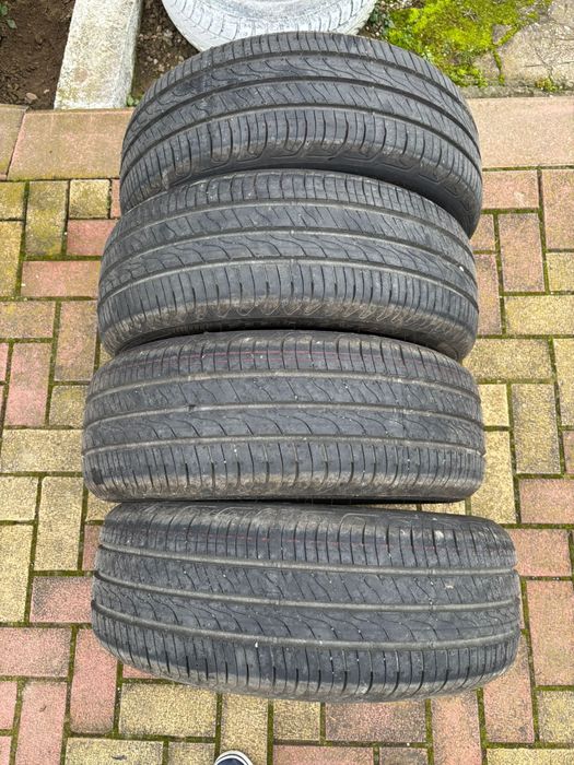 4 anvelope Goodyear VARĂ 195/55 R16 – ca noi, rulate 350