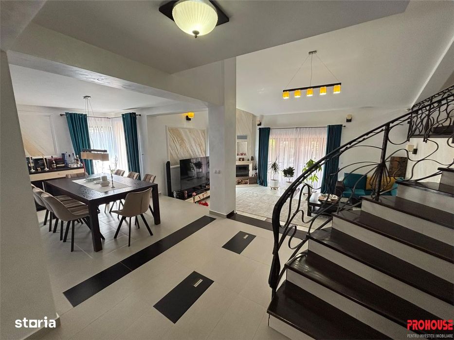 Casa exclusivista - complet mobilata si utilata - la doar 2,7 km de ce