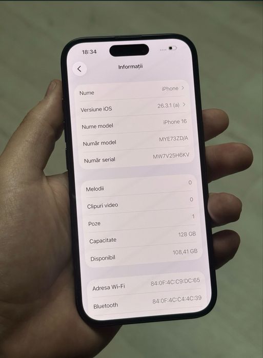 Iphone 16 128 Gb