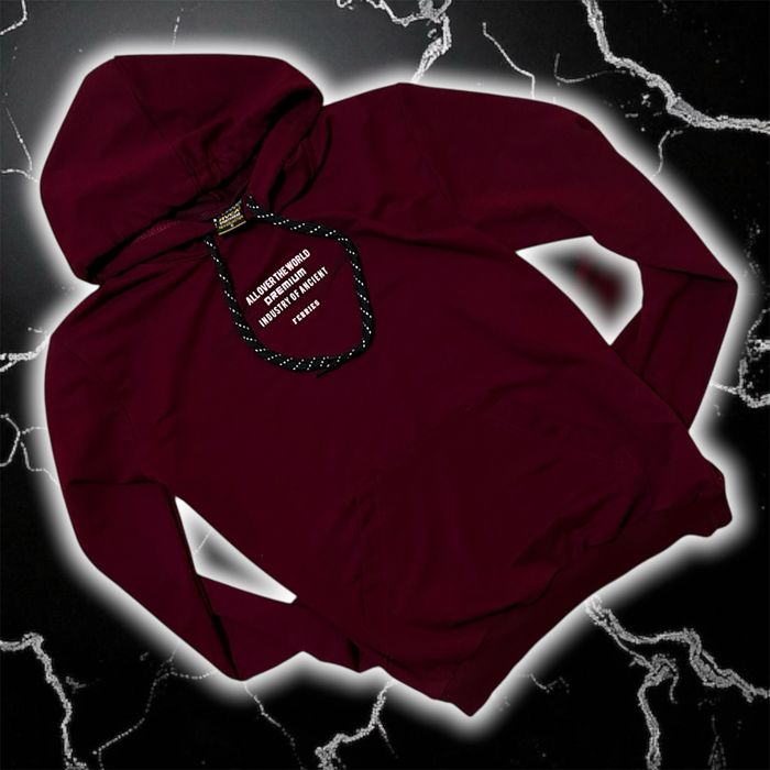 Hanorac vișiniu oversized UNISEX | Design urban |