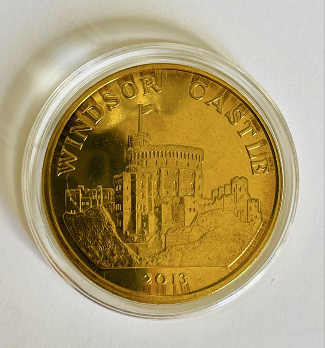 Монета - Замъка Уиндзор (Windsor Castle) 2013