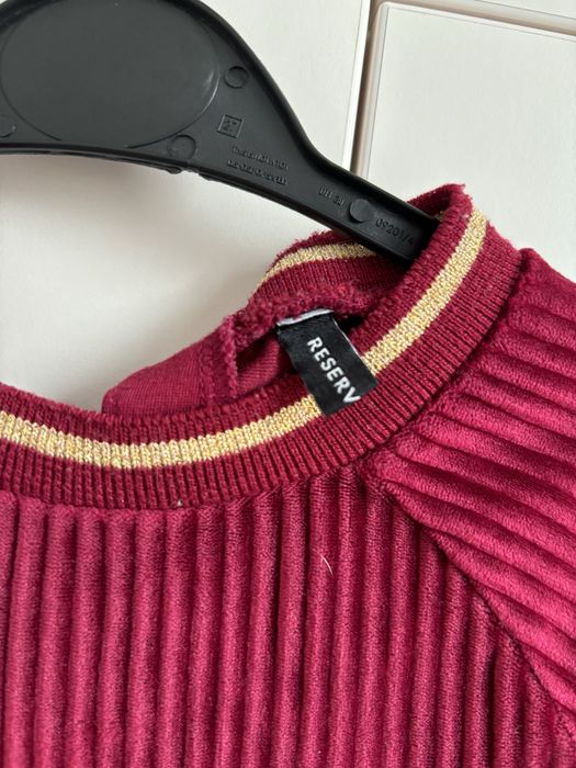 Rochiță visinie Reserved, 80 cm