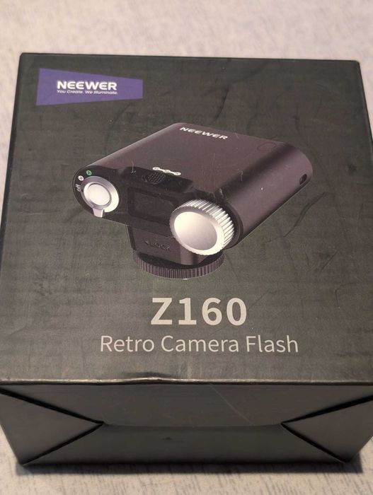 Bliț cu contact unic NEEWER Z160 compatibil cu Canon Nikon Sony Fuji