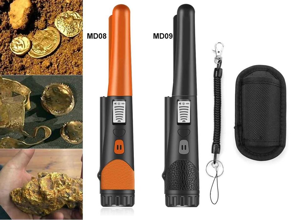 Detector de metale Pinpointer Alarma Sonora Virbatii Pointer LCD