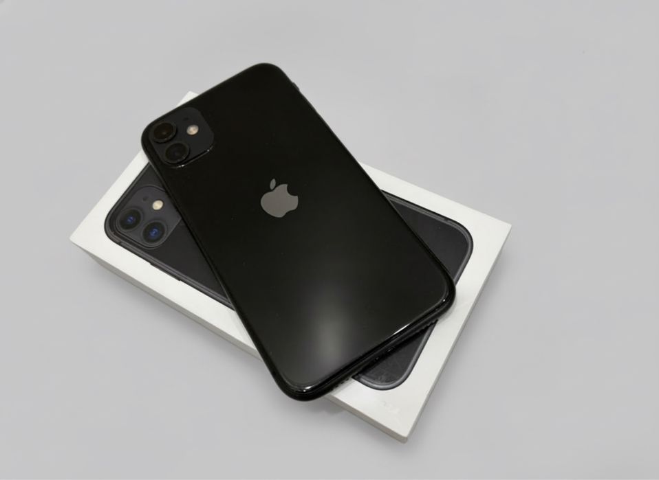  Apple iPhone 11 64Gb Black (коробка, документы)