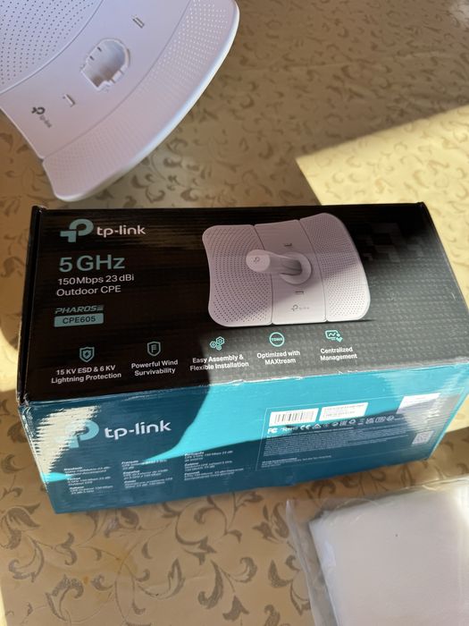 TP Link CPE 605 si TP Link CPE 510 WiFi exterior