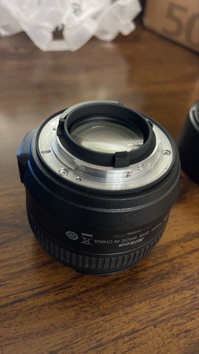 Продам обектив никон 50мм 1.4G