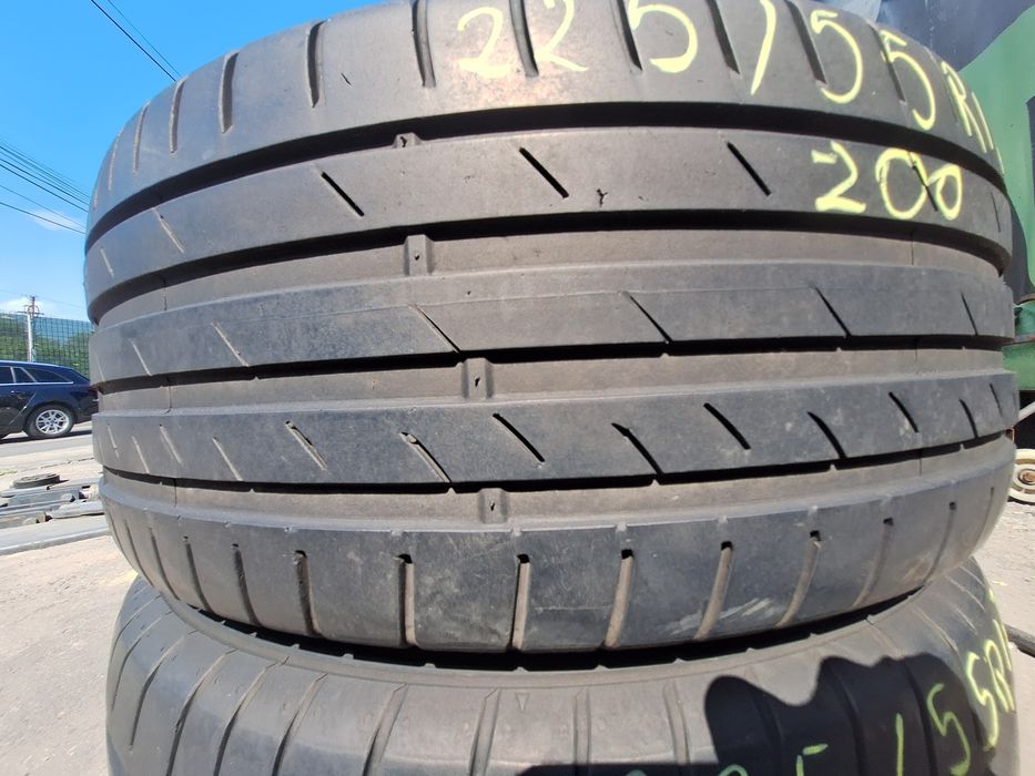 2 anvelope vara 225/55r17 Kumho  dot 2022 Montaj Gratuit