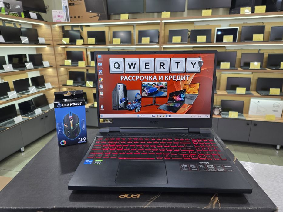 Игровой Acer Nitro (Core i5-12500H, RTX 3050 Ti 4 gb)