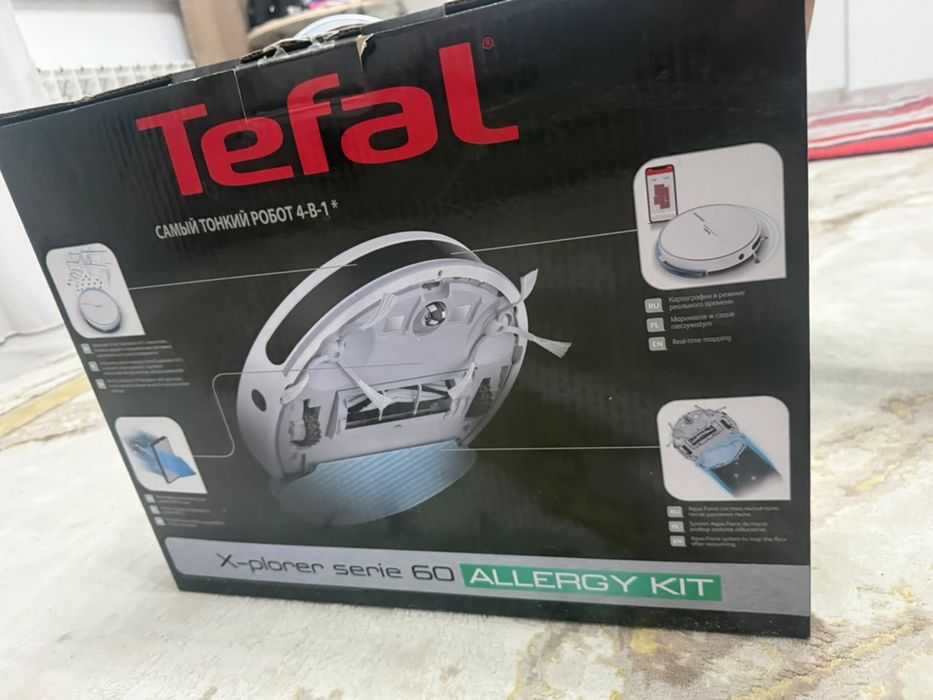 Робот-пылесос Tefal X-plorer Serie 60  белый