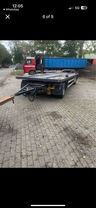 Vand trailer pentru utilaje