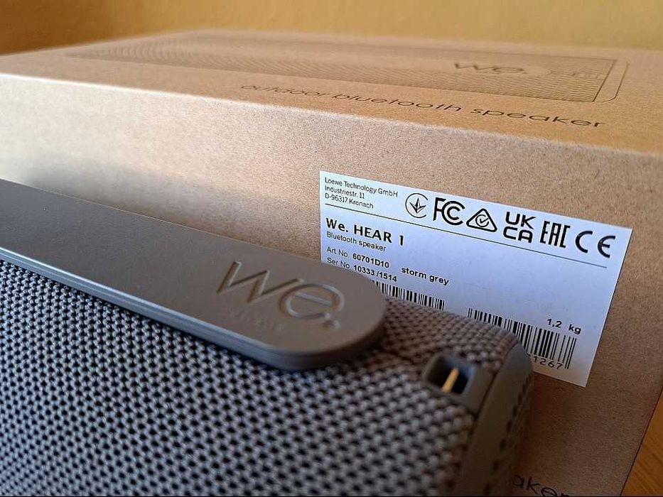 WE. HEAR 1 By Loewe - 40 вата, нова, блутут колонка!