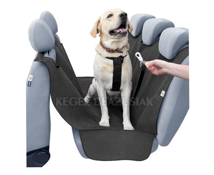 Husa auto protectie caini si pisici husa protectie bancheta Alex XL 127x181cm cu orificiu pentru centura de siguranta a animalului