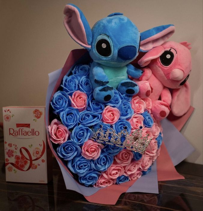 Trandafiri , ursulet ornamente din sapun