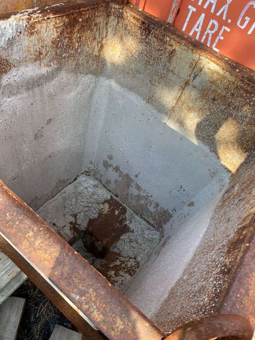 Бадья для бетона, бадия, туфля