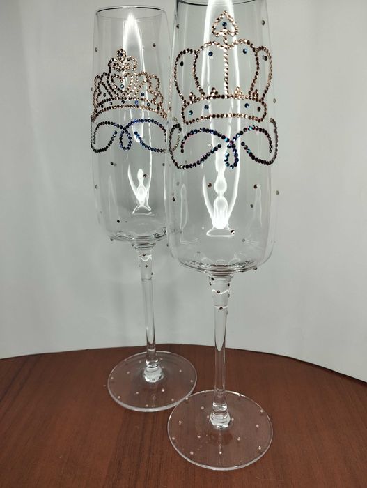 Свадебные фужеры бокалы