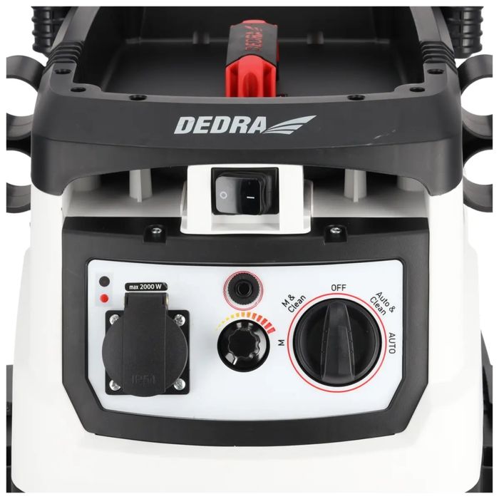 Строителна прахосмукачка за Жираф филтър клас M, DEDRA DED6609