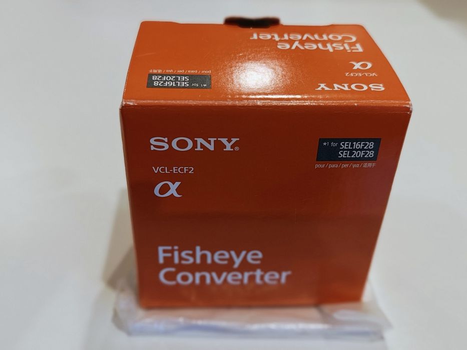 Adaptor Fisheye Converter VCL-ECF2 pentru obiective Sony E-mount