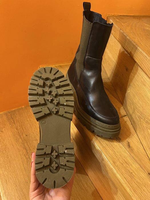 Дамски боти от ЕСТЕСТВЕНА кожа