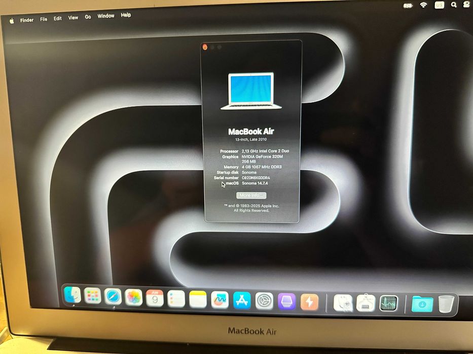 MAcBook Air 13" late2010