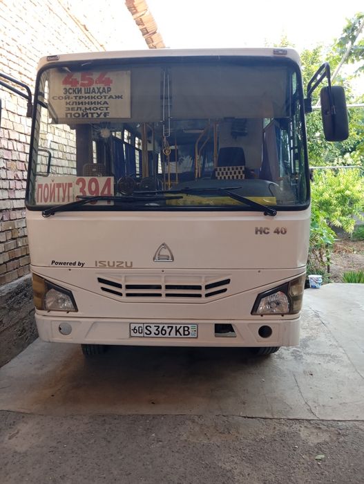 Isuzu avtobus holati alo