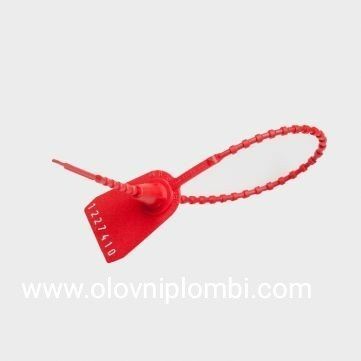 Пластмасови еднократни пломби 28см. променлива работна дължина.