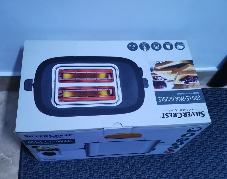 Prăjitor pâine Silvercrest - nou