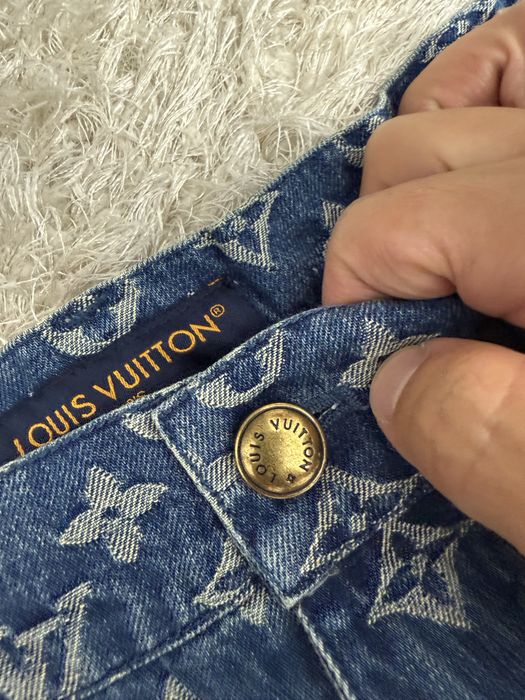 Blugi scurti Louis Vuitton colectie noua Premium
