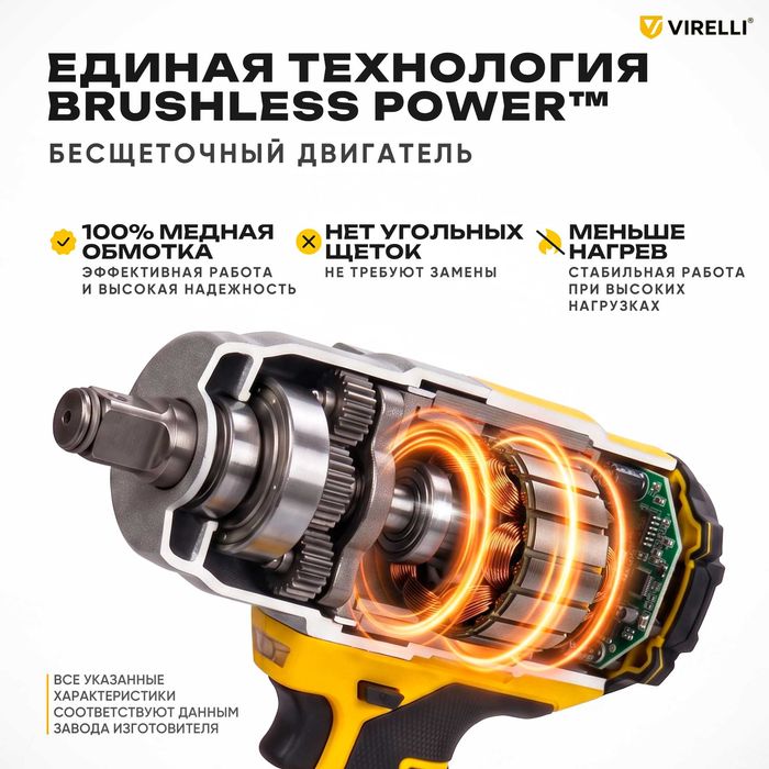 Гайковерт Virelli Max Wrench + подарки