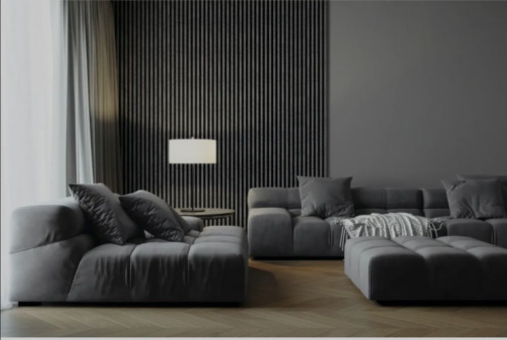 Riflaj/MDF/ACUSTIC/SET 4 BUCATI 2900x600x21