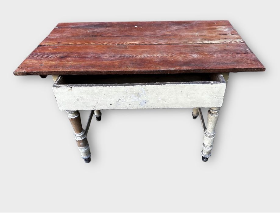 Masa taraneasca lemn cu sertar