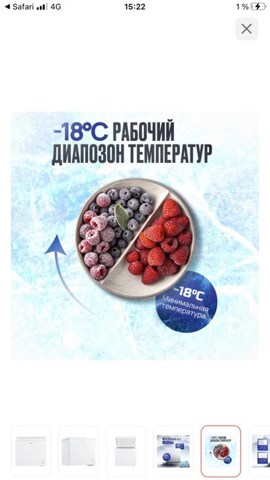 Морозильник Hansa 198 л белый