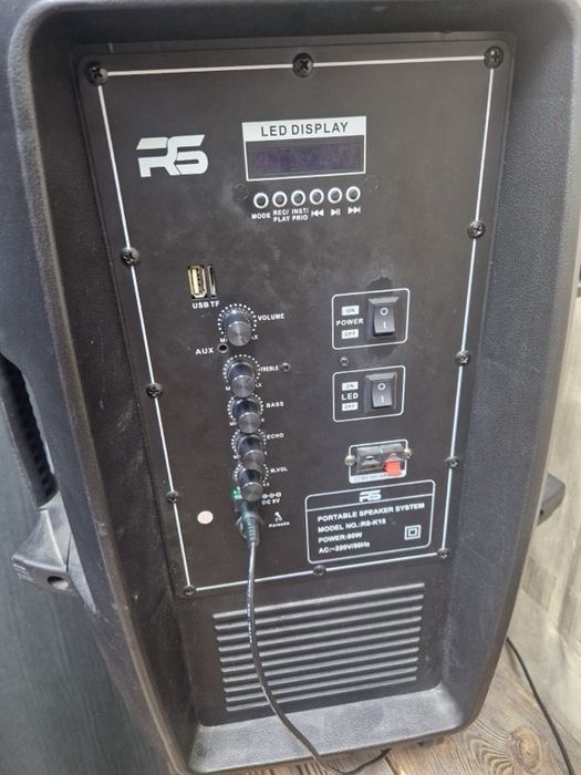 Колонка RS K-15 черный