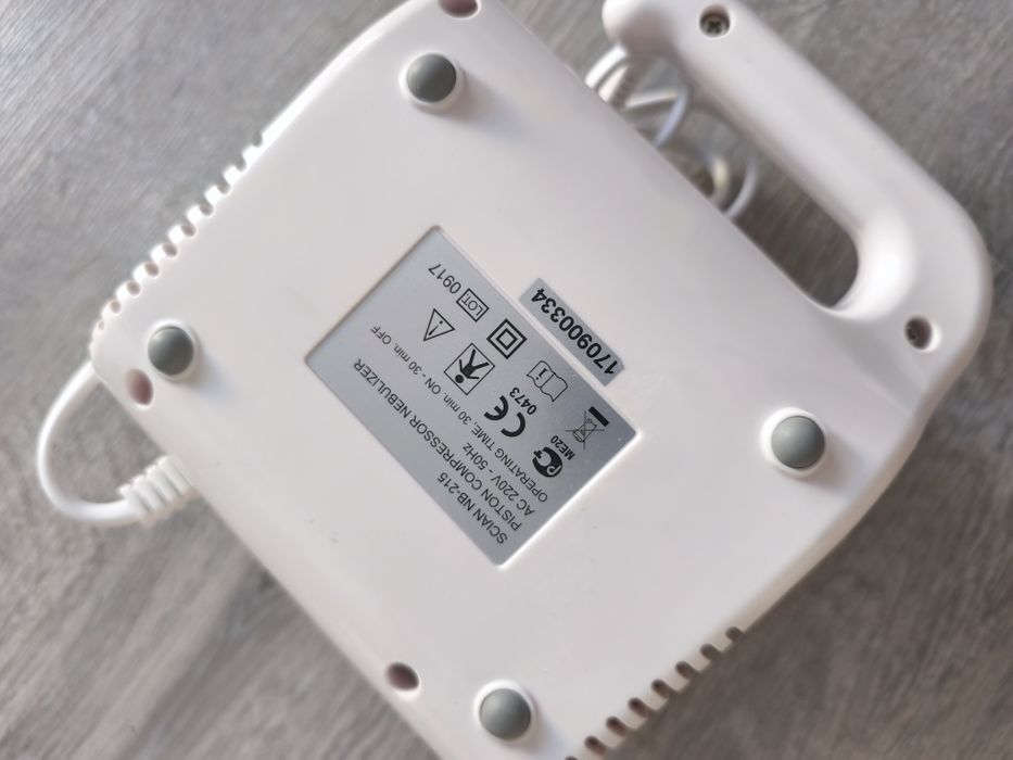 Aparat aerosoli / nebulizator Scian NB-215 – foarte puțin folosit