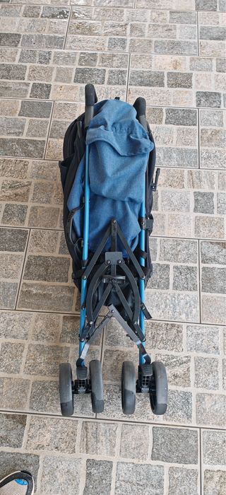 Smiki Hurricane carucior sport tip umbrela albastru - negru