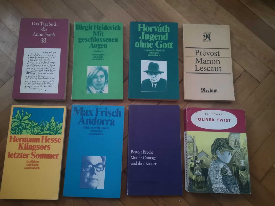 Carti in limba germana: Anne Frank, Charles Dickens, Hermann Hesse etc