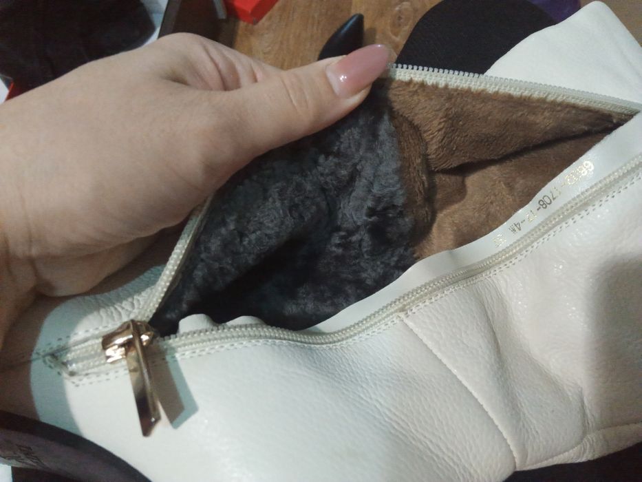 Бежевый обувь зимняя