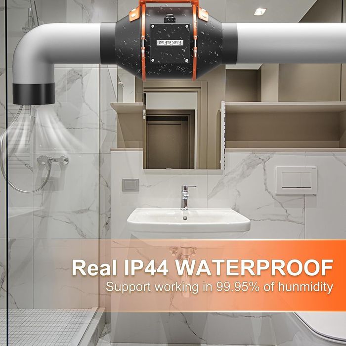 Регулируем канален/ тръбен вентилатор с EC мотор и изнесен контрол